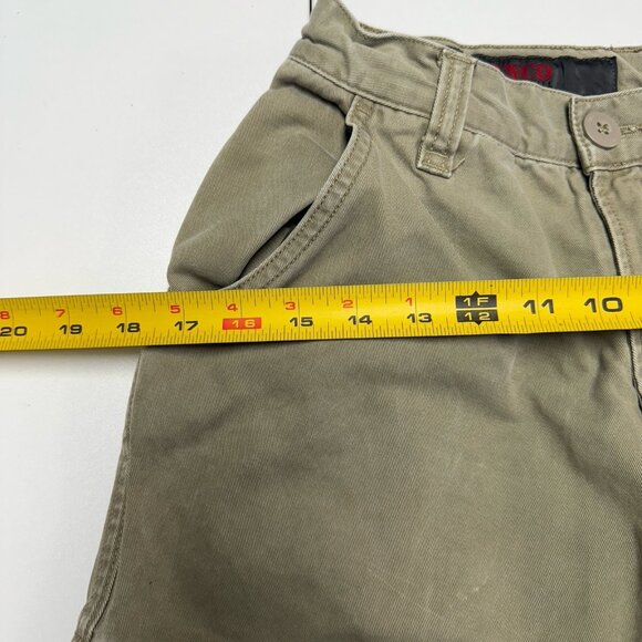 Vintage JNCO Commando Cargo Pants Size 14 (26x25) Tan Skate Y2K Grunge - Picture 14 of 16